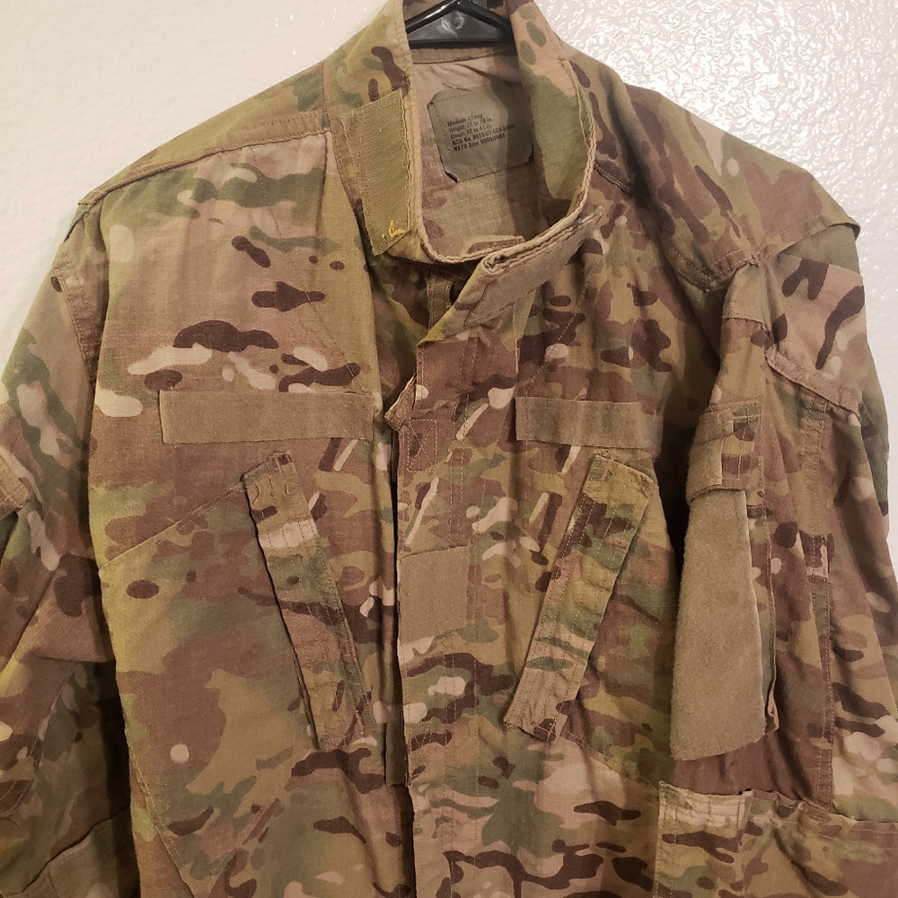 US Army Camo Military Jacket